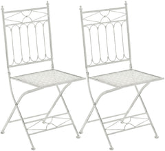 2er Set Klappstuhl Asina - antik wei� by Dropshipping-Europe – M�bel