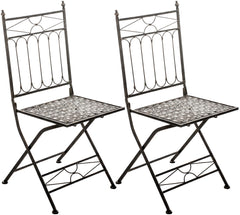 2er Set Klappstuhl Asina - bronze by Dropshipping-Europe – M�bel