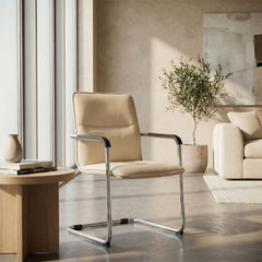 Besucherstuhl Seattle - creme
