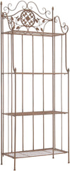 Standregal Flora - antik braun