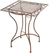 Tisch Asina in antik braun, elegante mobile per arredare con stile e funzionalità.