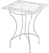 Tavolo Asina in stile antico, colore bianco, elegante e funzionale per ogni ambiente. Marca: Dropshipping-Europe.