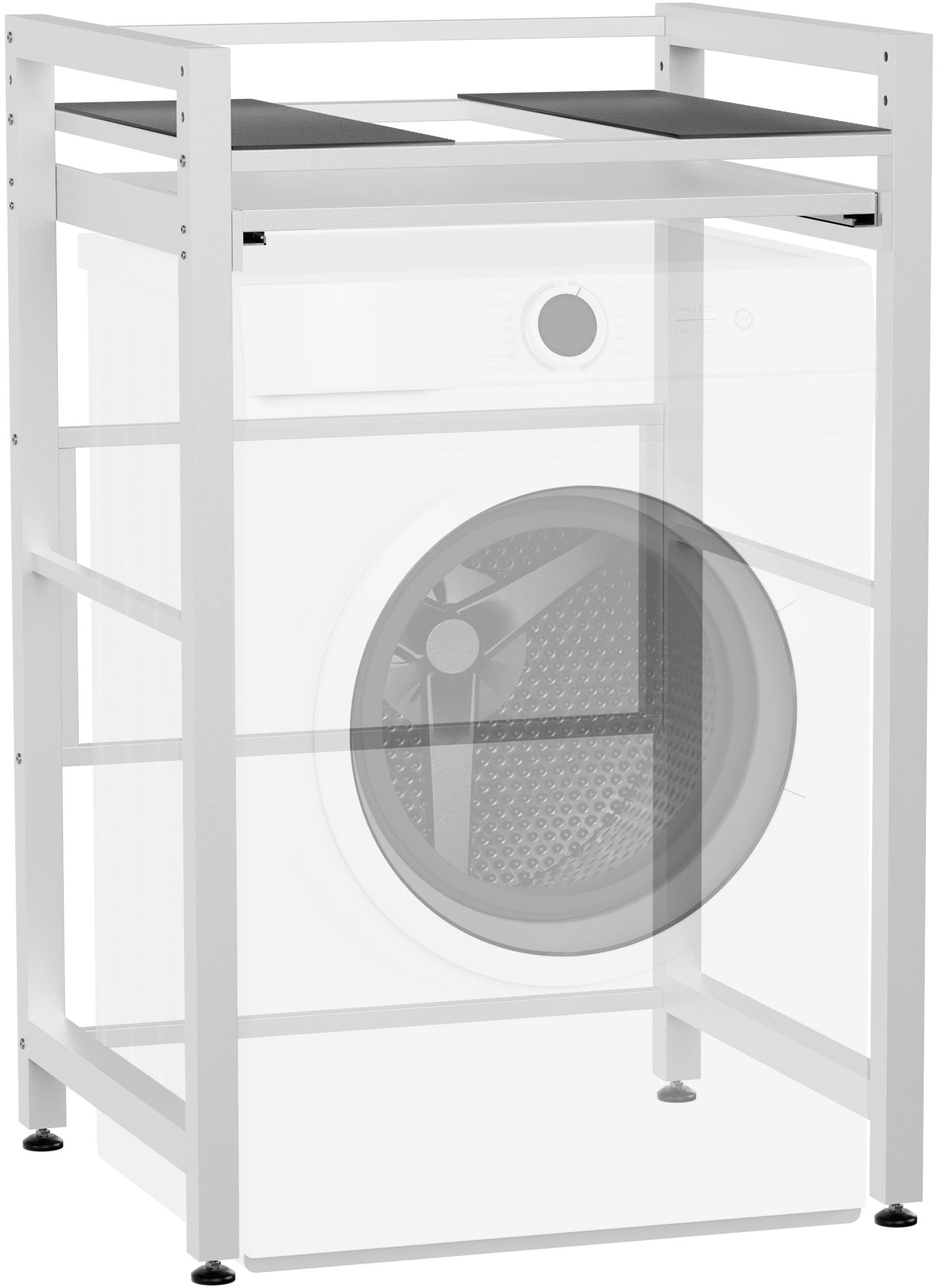 Waschmaschinenregal Juri - wei� by Dropshipping-Europe – M�bel
