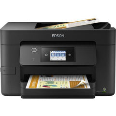 Stampante EPSON C11CJ07403 - Inkjet Multifunzione con display LCD, stampa wireless e scansione ad alta risoluzione, ideale per ufficio.