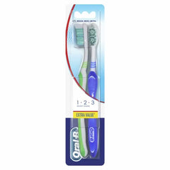 Oral-B Shiny Clean Spazzolino Da Denti Medium 2 Unità