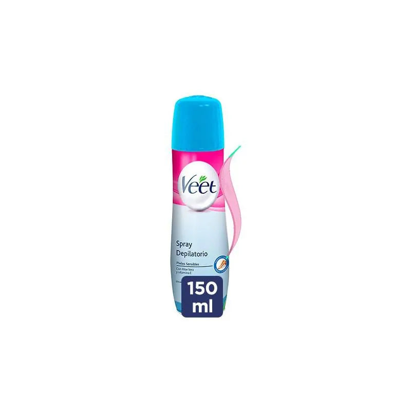 Veet Spray Depilatorio Piel Sensible 150ml by VEET – 16035