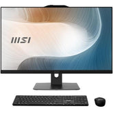 PC All-in-one MSI Modern AM272P 1M-862 con schermo widescreen, tastiera e mouse wireless, ideale per ufficio e uso business.