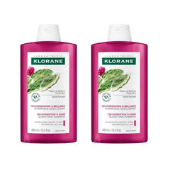 Klorane Confezione Doppia Shampoo al Fico d'India 2x400ml