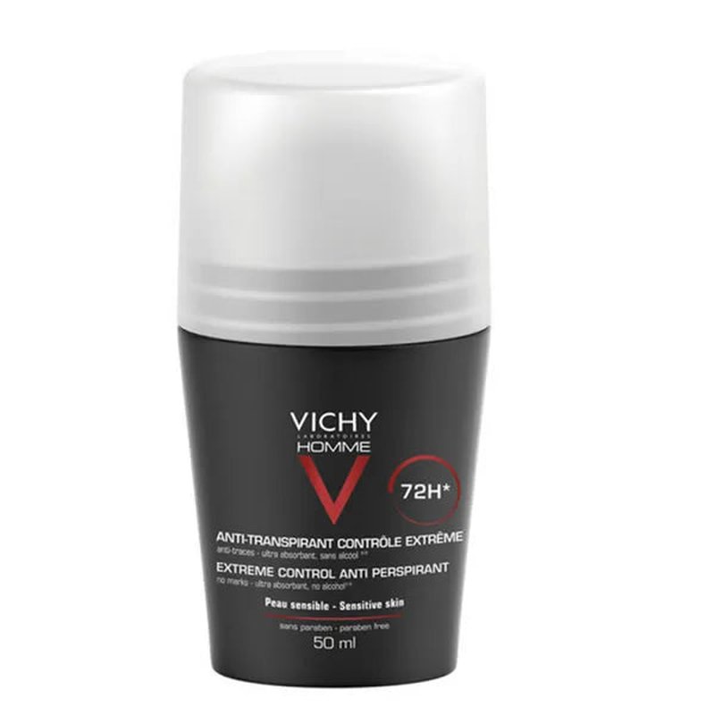 Vichy Homme Intense Roll On Anti Perspirant 50ml by VICHY – 16092