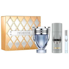 Paco Rabanne Confezione Invictus Eau de Toilette 100 ml Deodorante 150 ml Eau de Toilette 10 ml