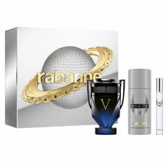 Paco Rabanne Invictus Victory Elixir Eau De Parfum Spray 100ml Set 3 Parti