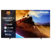 Televisore OLED PHILIPS 55OLED770/12 4K Ultra HD con Ambilight, Dolby Vision e AI, partner ufficiale FC Barcelona.