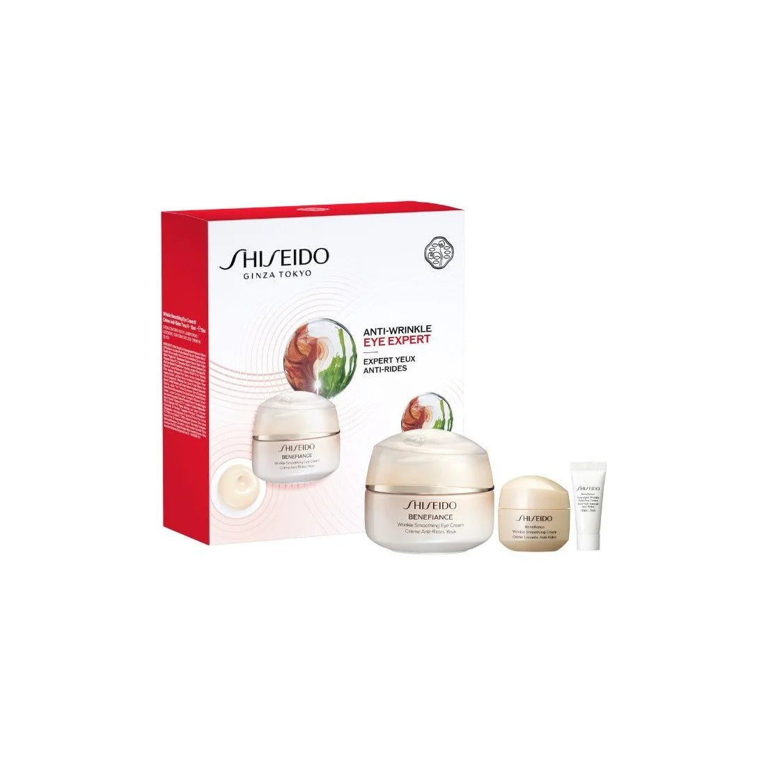 Crema per gli occhi Shiseido Shi Benef W Smoothing, 15ml, per una pelle levigata e idratata. Ideale per il contorno occhi.