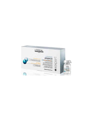 L'Oréal Professionnel Aminexil Advanced Fiale Arricchite con Attivi Dermatologici per Capelli 10 x 6 ml
