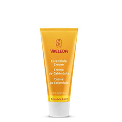 Crema di calendula Weleda 75ml, ideale per lenire e idratare la pelle delicata dei bambini e degli adulti.