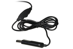 Cavo USB delle cuffie LINK LKHS01 con controllo integrato del volume, perfetto per connessione rapida Plug & Play su dispositivi audio e computer.