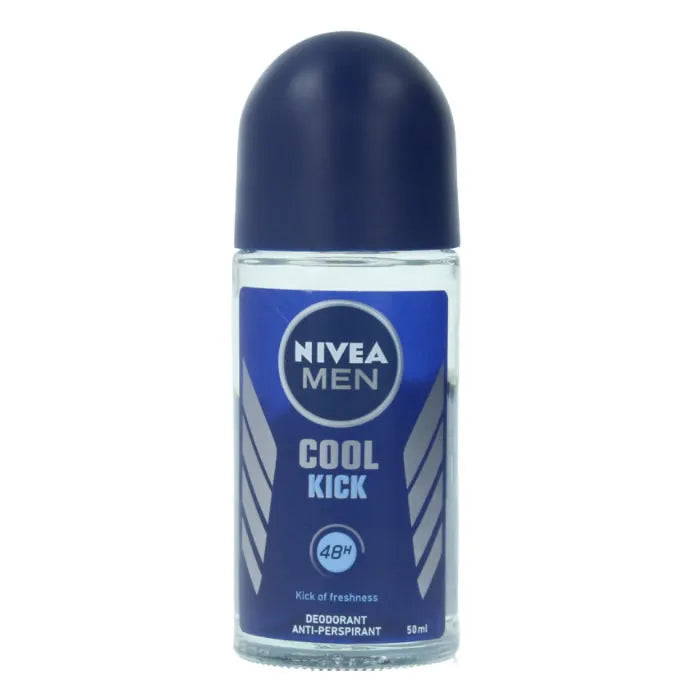 Nivea Men Cool Kick Deodorant Roll On 50ml by NIVEA – 14774