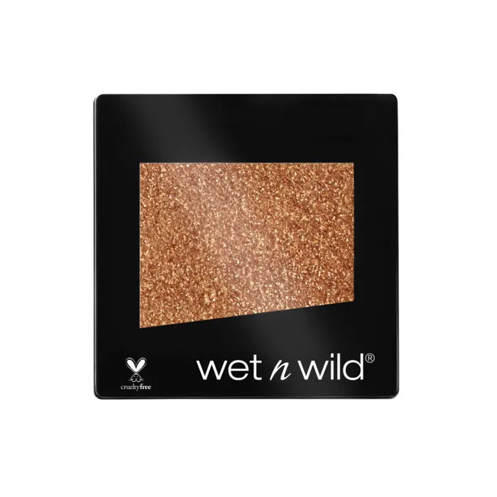 Ombretto glitter WET N WILD Color Icon E355C Toasty, tonalità calda e brillante per un look straordinario.