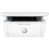 Stampante multifunzione HP 41177 - HP 7MD72F compatta e bianca, ideale per stampa, copia e scansione in ambienti domestici o uffici.
