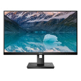 Monitor Philips 242S9JML/00 nero, senza metalli pesanti, design elegante per uso business, cornice e piedi neri.