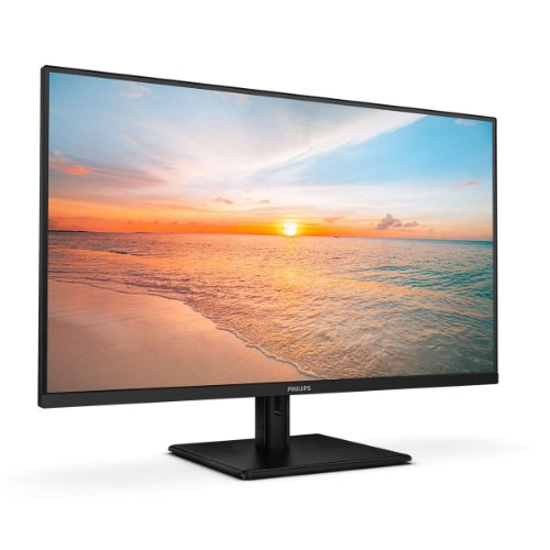 Monitor Philips 32E1N1800LA/00 nero con altoparlanti incorporati, ideale per uso domestico e intrattenimento.