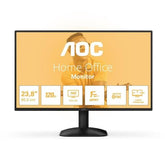 Monitor AOC 24B31H 24 pollici Full HD con pannello IPS, frequenza 120Hz e design sottile, ideale per home office e intrattenimento.
