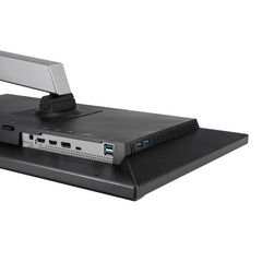 Retro del monitor ASUS 90LM05L1-B04370 con porte HDMI, DisplayPort e USB, perfetto per postazioni grafiche professionali.