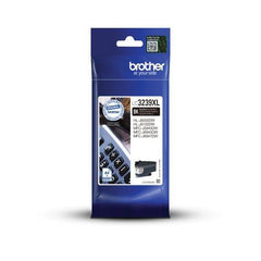 Cartuccia inkjet nera BROTHER LC3239XLBK 60697 per stampanti compatibili, confezione sigillata per uso professionale e domestico.