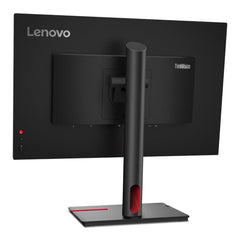 Retro del monitor 62056 - LENOVO 63FFMAT1EU con supporto staccabile e design ThinkVision, perfetto per configurazioni ordinate.