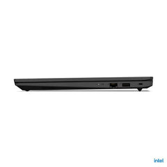 Profilo laterale del computer LENOVO 62892 - LENOVO 83A1008UIX con porte di connessione visibili, design compatto e moderno.