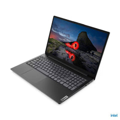 Notebook LENOVO 62892 - LENOVO 83A1008UIX in vista angolata, schermo acceso e tastiera ergonomica, categoria computer su InfinityMarket.