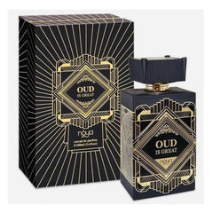 Flacone di Zimaya Oud Is Great, estratto di profumo da 100ml, elegante e raffinato, perfetto per ogni occasione.