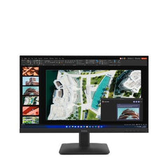 Display Lenovo 27 Pollici Full HD con tecnologia IPS e cornici sottili, ottimizzato per produttività e intrattenimento visivo.