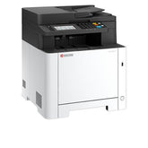 Stampante multifunzione KYOCERA 110C0D3NL0 con pannello touch e pulsanti, ideale per stampa efficiente a casa e ufficio.