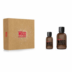 Dsquared2 Original Wood Eau De Parfum Spray 100ml Set 2 Parti