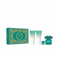 Versace Crystal Emerald Eau De Parfum Spray 90 ml Set in 4 Parti