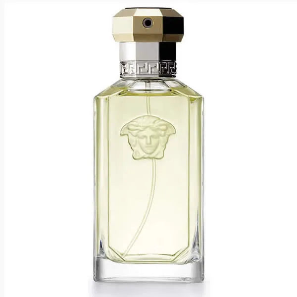 Flacone di Versace Dreamer Eau De Toilette Spray 50ml, profumo elegante e sofisticato per l'uomo moderno.