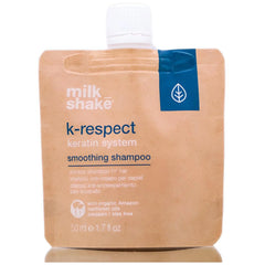 Milk Shake K-Respect Smoothing Conditioner 50ml, trattamento lisciante per capelli, nutre e rende morbidi i capelli.