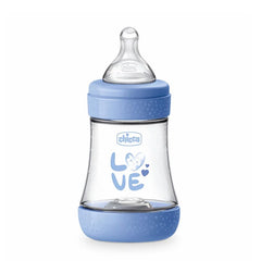 Chicco Perfect Baby Bottle 0M+ Silicone Blue 150ml