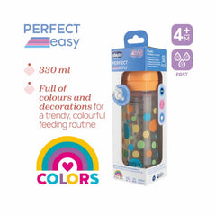 Biberon Chicco Perfect Easy Colors 4m+ 330ml