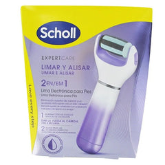 Scholl Velvet Smooth Elettronica Di Lima Rosa Con Testa Esfoliante