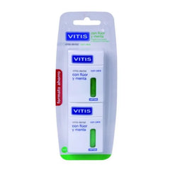Vitis Filo Interdentale al Fluoro e Menta 2x50m