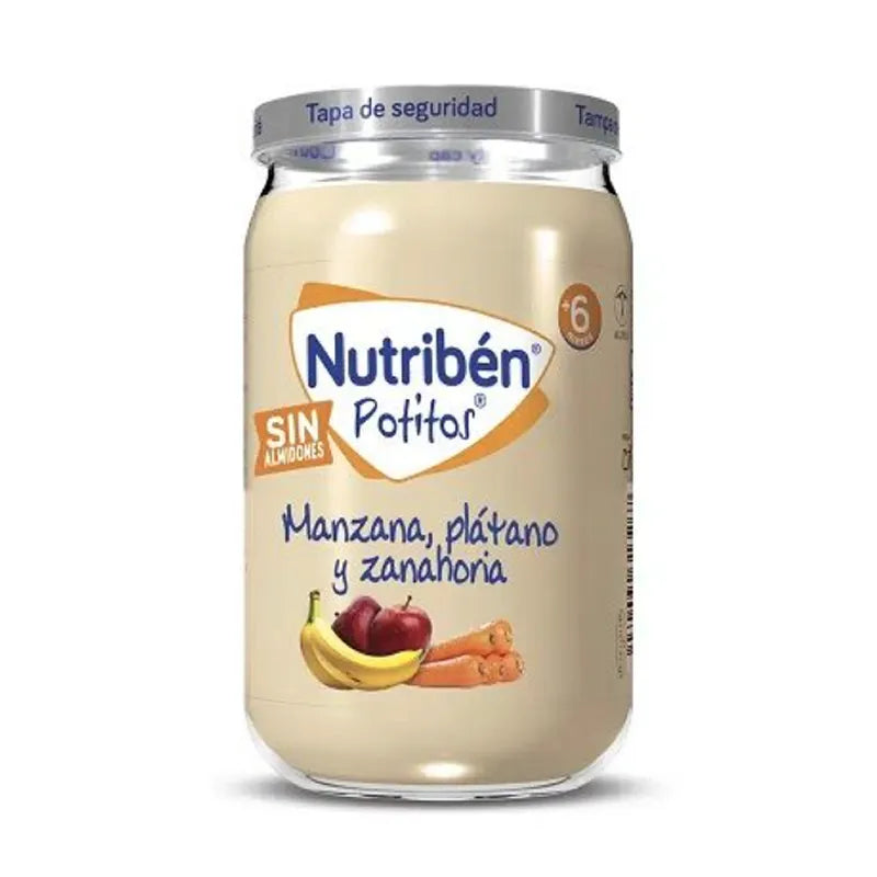 Nutribén Vasetto Mela, Banana e Carota 235 g by NUTRIBEN – Other