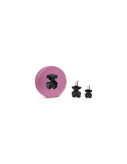 Set Tous Loveme The Onyx in elegante scatola metallica rotonda, perfetto per regali e occasioni speciali.