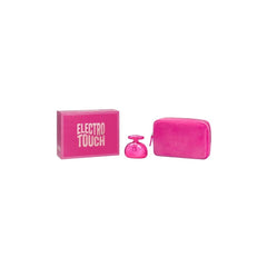 Tous Electrotouch Fuchsia 90 Edp in pratico necesse, elegante design per una fragranza unica e avvolgente.