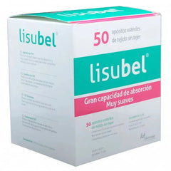 Lisubel 50 Cerotti Sterili in Tessuto 10x10 cm