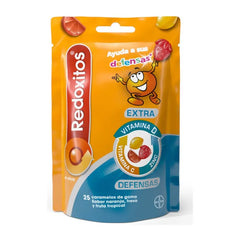 Redoxitos Difese Extra 25 Caramelle Gommose Gusto Arancia, Fragola E Frutta Tropicale
