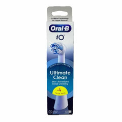 Oral-B iO Ultimate Clean White Replacement Heads 4 Pack