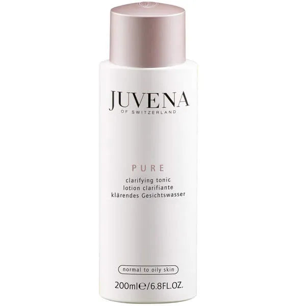Juvena Pure Clarifying Tonic 200ml per una pelle purificata e fresca, ideale per il tuo rituale di bellezza quotidiano.