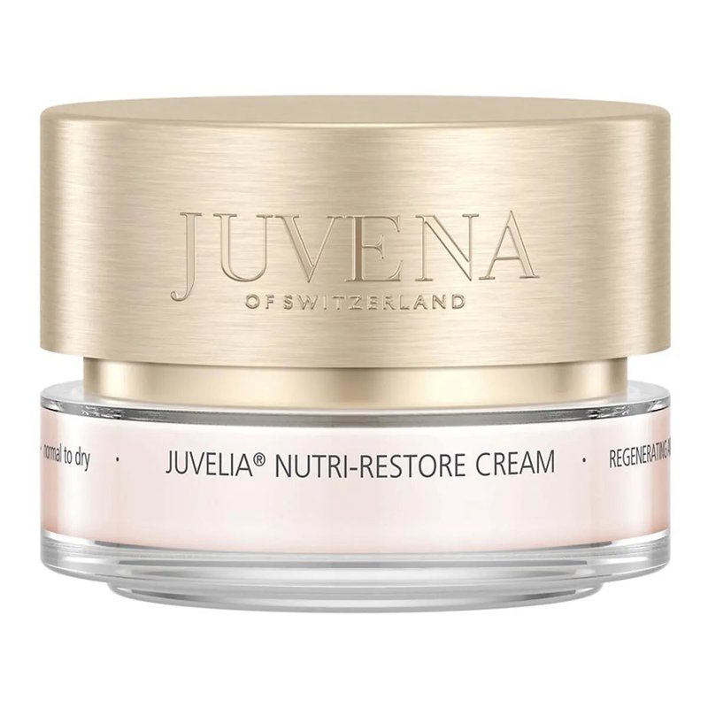 Crema nutriente Juvena Juvelia Nutri Restore da 50ml per una pelle visibilmente rigenerata e idratata.